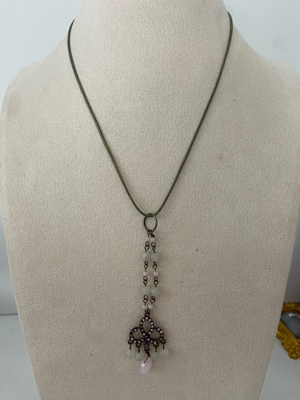 chandelier pendant necklace